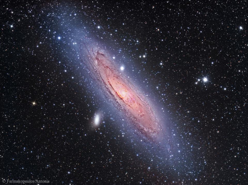 M31: A Galáxia de Andrômeda Crédito da