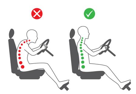 Outra dica importante é adotar um suporte lombar adaptável ao assento, que reduz o risco de danos à coluna.? Você sabia?
