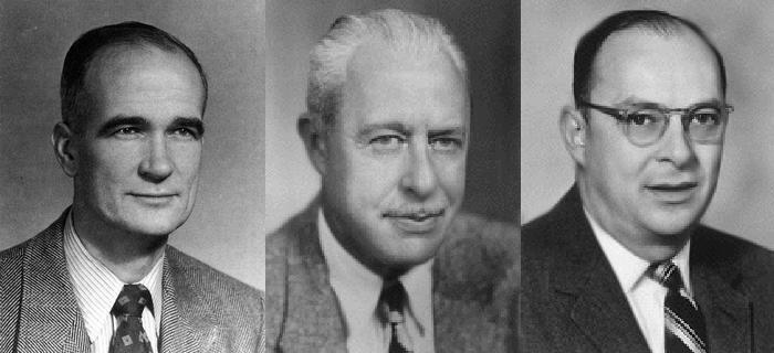 CIÊNCIA Enquanto o ENIAC estava em pleno vapor, os cientistas John Barden, Walter Bratain e William