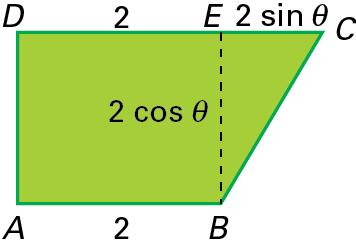 4.1. OR = cos 50 OQ OR = cos 50 OR = cos 50 RP = ( cos 50 ) m 0, 71 m 71 cm RP 71 cm 4.. Se QS = m então QR = 1 m QR QO = sin θ sin θ = 1 Logo, θ = 0 44.1. 0 cm = dm 1 m = 10 dm EC BC = sin θ EC =
