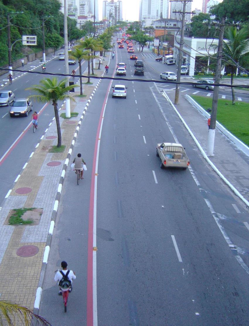 12.4. Implantação de ciclovia/ciclofaixa o uso da bicicleta como meio de transporte (e não só como lazer) vem