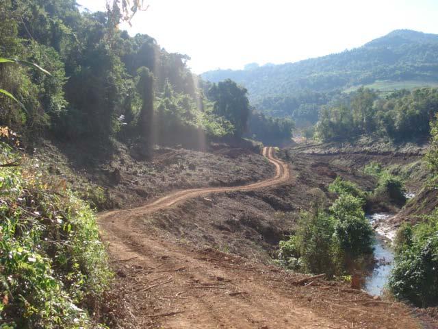 Em medição final realizada na UHE 14 de Julho, verificou-se o desmatamento de 156,82 ha da área do reservatório, sendo