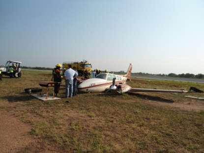 2.Histórico do voo Às 11h15min (UTC), a aeronave iniciou a decolagem do Aeródromo Marechal Rondon (SBCY), localizado no município de Várzea Grande, MT, para o Aeródromo Primavera do Leste (SWPY),