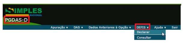 dos impostos e contribuições decorrentes das informações prestadas no PGDAS-D, ainda que integralmente pago, no caso de ausência de prestação de informações ou sua efetuação após o prazo, limitada a