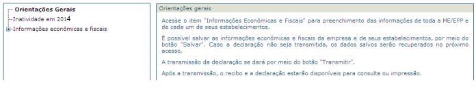 4.2. Retificar situação especial para situação normal Só é possível efetuar essa alteração se o período de entrega da DEFIS situação normal tiver sido iniciado.