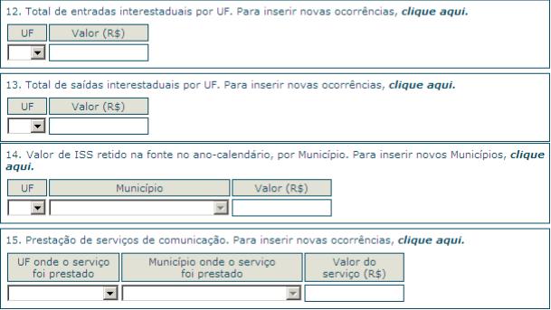 15: Empresa optante do Simples Nacional em 01/01/2054 - o estoque inicial será o registrado em 31/12/2014. 2.