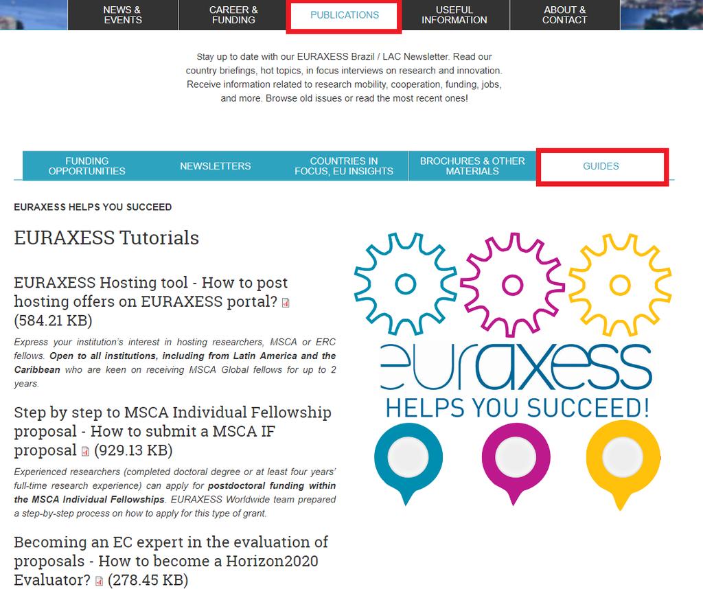 EURAXESS WORLDWIDE Conectando