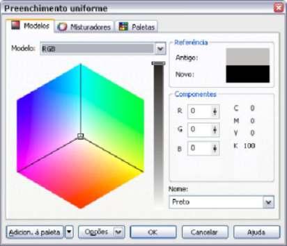 SISTEMA SUBTRATIVO e SISTEMA ADITIVO Relação entre os sistemas de cor C M Y K R G B No modelo de cores RGB, as cores dos pixels podem ser mudadas combinando-se vários