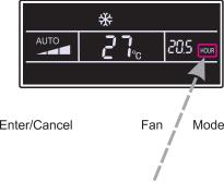 3.5 Função Temporizador (Timer) Com a unidade ligada, pressione a tecla Timer para ligar e desligar o temporizador. Para ajustar o temporizador pressione a Tecla Timer, e aparecerá no LCD xx.