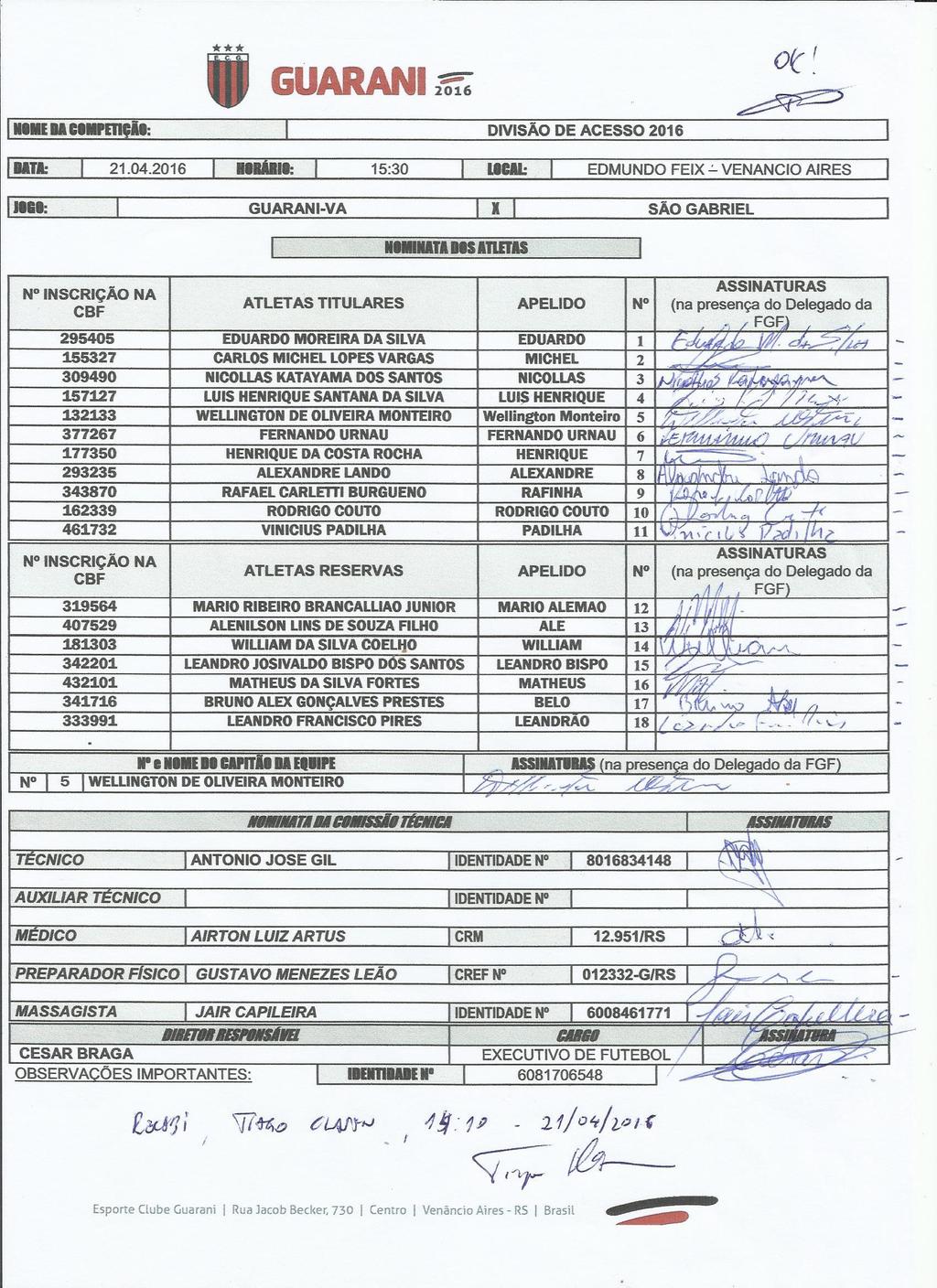 DELETAR O MODELO DE FORMULÁRIO PADRÃO DO CLUBE