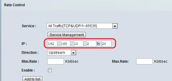 O padrão é zero que inclui todos os endereços IP internos. Etapa 8.