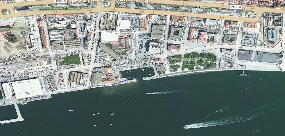 Projetos: Porto - Cidade Plano de Ação Territorial conjunto com a CMS Requalificação do Cais 3