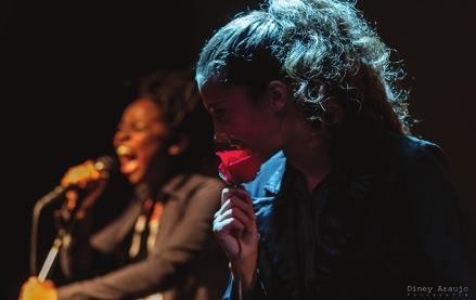 EUDEMÔNIA foto: Diney Araújo Eudemônia trata com leveza, bom humor e emoção as questões relacionadas ao feminino e à repressão, que é abordada no contexto da ditadura militar brasileira através da