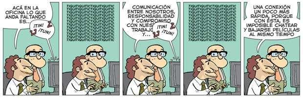 25 PROVA DE LÍNGUA ESTRANGEIRA ESPANHOL Analiza la siguiente tira y resuelve las cuestiones 46, 47 y 48. Disponible en: http://www.lanacion.com.ar/humor. Acceso en: 07 dic. 2013.