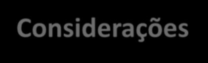 Considerações Extração é um parâmetro importante, mas, nem sempre está diretamente relacionado à produtividade obtida; Sempre que possível considerar a Exportação no ajuste da adubação Amostragem de