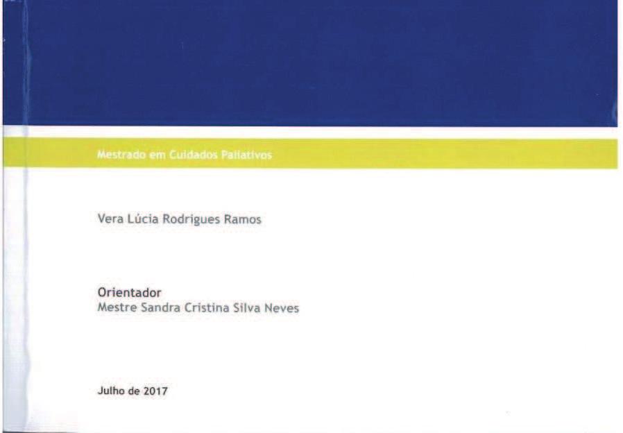 Ramos, V.L. R. (. A comunicação de más notícias ao doente em fase paliativa e sua família num serviço de medicina. Castelo Branco: Instituto Politécnico de Castelo Branco. Escola Superior de Saúde Dr.