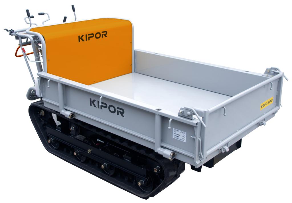 6 Minitransporter con caja de gran capacidad de carga Minitransporteur avec une benne qui a une grande