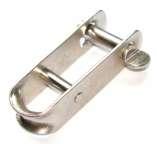 23 Cotter pin 6,3 15 38 20 13 13 910 big plate shackles With fixed use pin and rounded bottom eyelet to Spin.