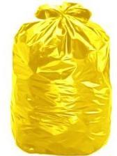 Use um saco amarelo e coloque-o  às terças