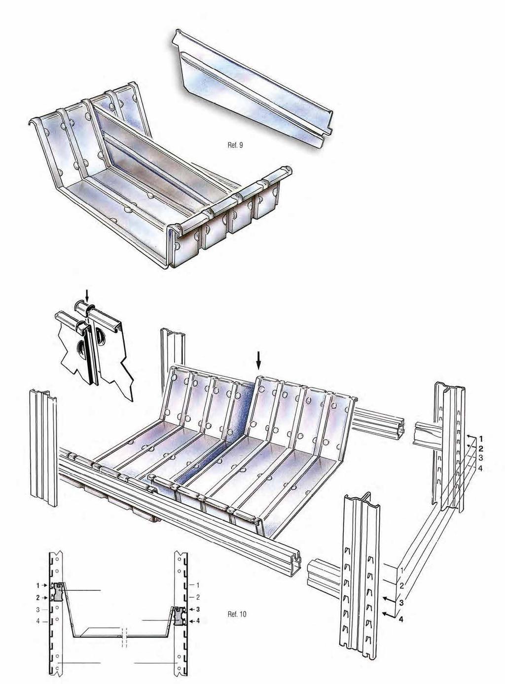 CONTENTORES MODULARES Inserir os contentores da esquerda para a