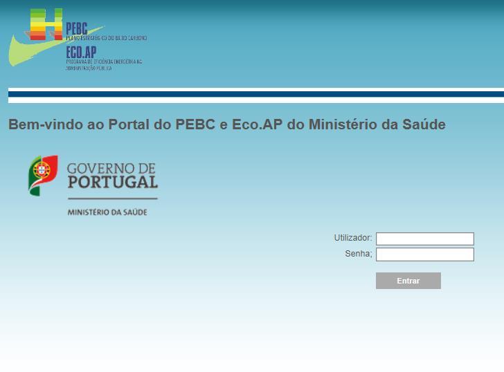 Portal do PEBC e Ecop.AP do Ministério da Saúde pode ser acedido em: http://www.such.