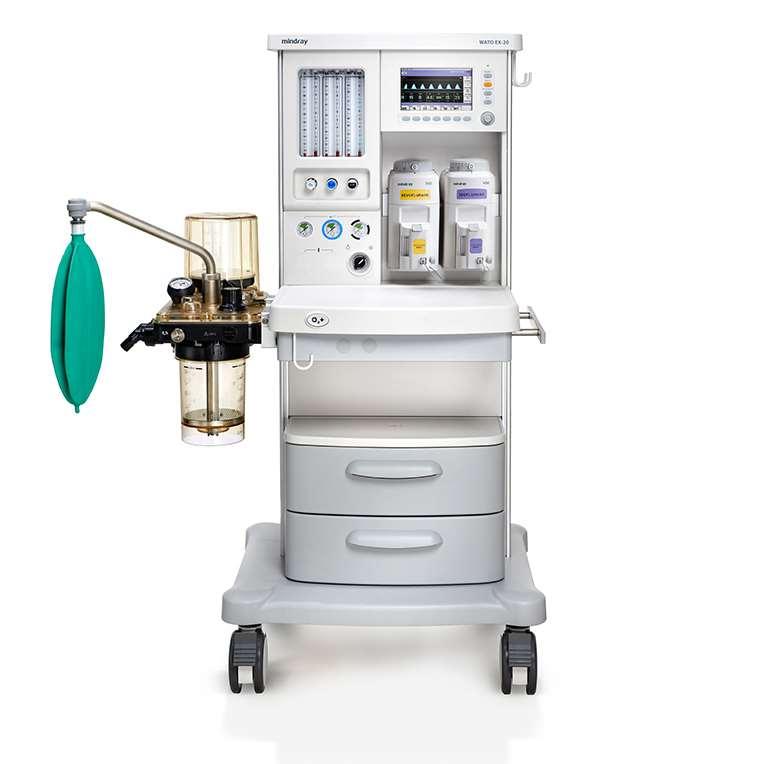 Máquina de Anestesia Wato EX-30 Mindray 2MEDWEX30 Características do produto: A máquina de anestesia Wato EX-30 é ideal para anestesia geral, tanto para pacientes pediátricos como pacientes adultos.