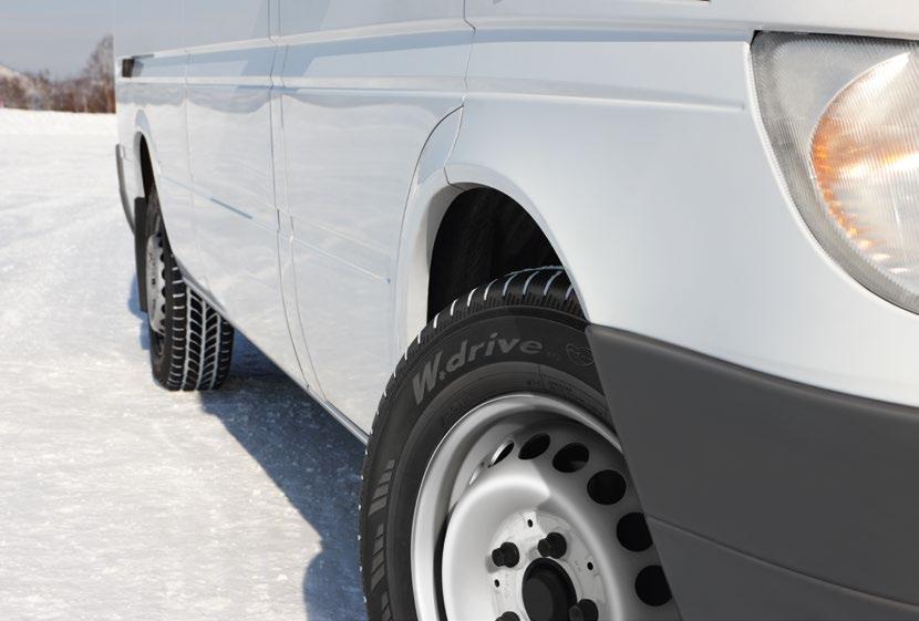 Gume za komercijalna vozila Trajnost i Sigurnost s odličnim zimskim performasama Snijeg Mokro max.