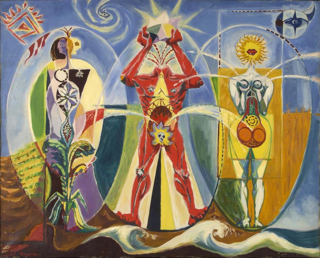 André Masson, L homme emblématique (1939),
