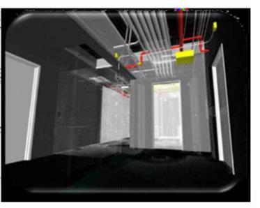 Devido à falta de informação da obra realizada em 1949, foi necessário a realização de uma Point Cloud (nuvem de pontos) através