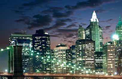 Detalhes da Extensão 3 Noites 1 NEW YORK 3 NEW YORK Chegada a New York, mais conhecida como a Capital do Mundo. Recepção e traslado do aeroporto de New York até o hotel e restante do dia livre.