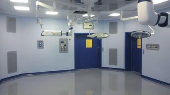 The heavy workload to which the personnel is subjected calls for comfortable and modern environments, designed to allow surgeons and the entire team to work with the appropriate protection for the