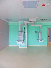 monitoring and therapy equipment, glass surfaces which allow an easy observation of patients by the nurses, even if there are separate boxes.