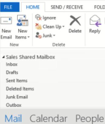 Colabore Gmail: caixa de correio compartilhada Outlook: caixa de correio compartilhada Se a sua equipe precisa de uma caixa de correio compartilhada (para suporte técnico ou atendimento ao cliente,
