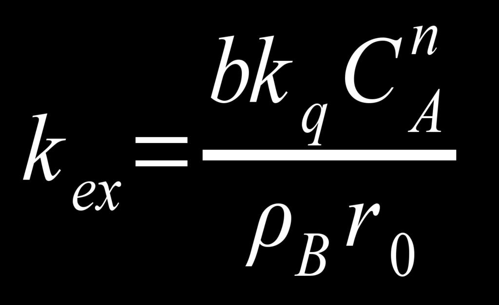 Aplicação do modelo para controle químico a)comprovação do modelo A equação, 1 3 1 ( 1 X) = bk qc An ρb r0 t pode ser escrita como: 1 3 1 ( 1 X) = kext Onde: Por tanto, fazendo