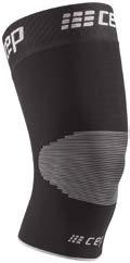 A compressão dinâmica sobre o peito do pé e o molde flexível de biqueira elástica para os pés sem restrição.