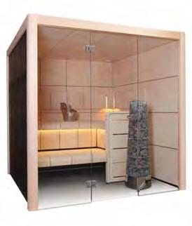 saunas sauna claro características A luz é um dos conceitos chave na sauna Claro.