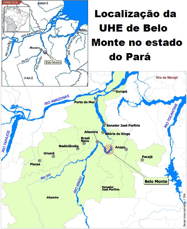 Sua área ocupa 47% do território nacional.