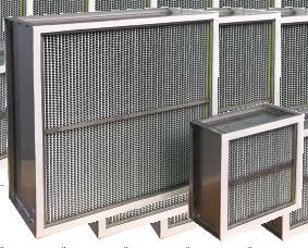 Filtros de Ar A LINTER FILTROS fabrica uma linha completa de filtros e equipamentos para filtragem de ar em instalações de centrais