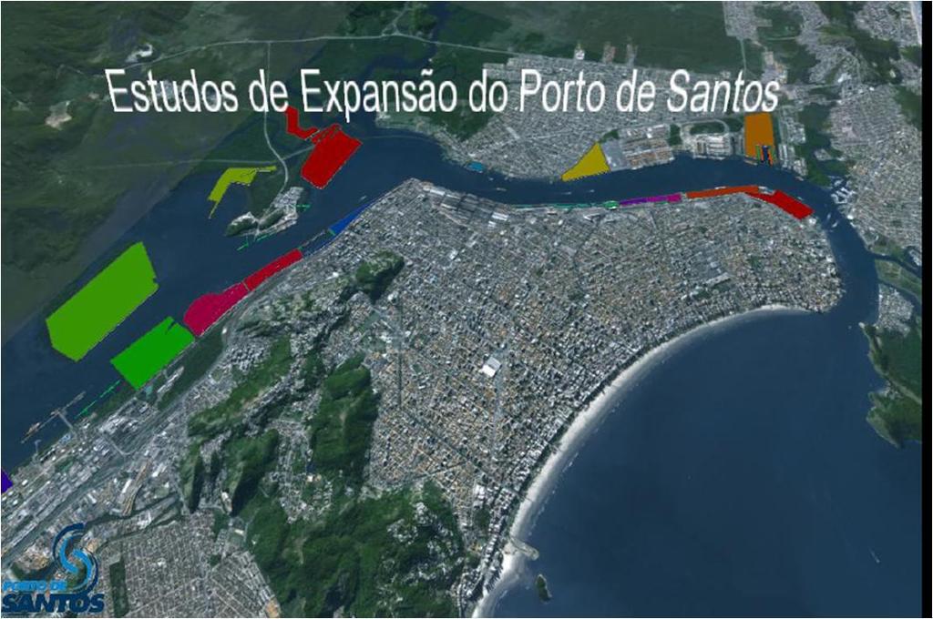 Sistema Portuário de Santos Diminuição da Acessibilidade Maior