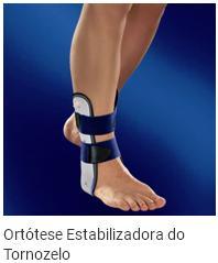 Estabiliza a articulação nas lesões ligeiras do tornozelo pós-traumáticas ou pós-cirúgicas, terapia preventiva na prática desportiva etc.