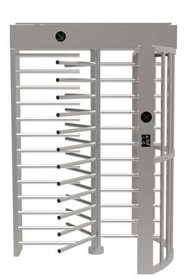 VAATQ02 Barreira tipo Torniquete Reforçado à prova de tempo DURABILIDADE E CUSTO BENEFÍCIO Construída em aço inoxidável, com rotor também em aço Inox, diminuindo a necessidade de manutenções, e