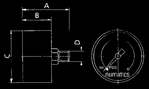 a 10 bar 42,0 26,0 40,0 R 1/8 0,040 214-153 0 a 16 bar 42,0 26,0 40,0 R 1/8 0,040 214-154 Sob