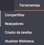 livro da lista de resultados. 2.