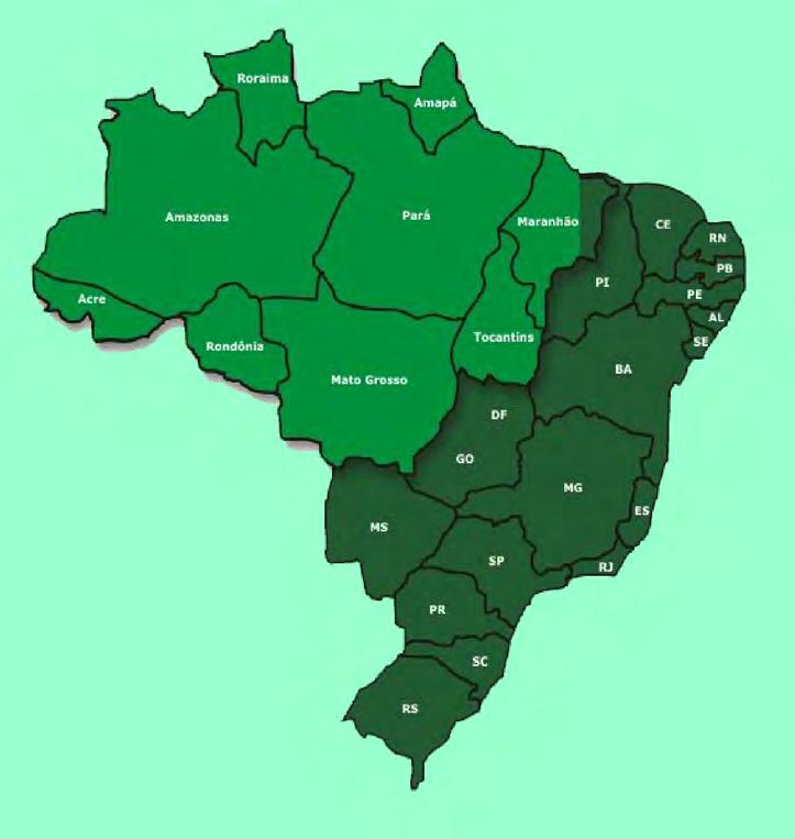 Amazônia Legal: ü 9 estados ü 60% Território Brasileiro Como Fixar nossos doutores na Amazônia?