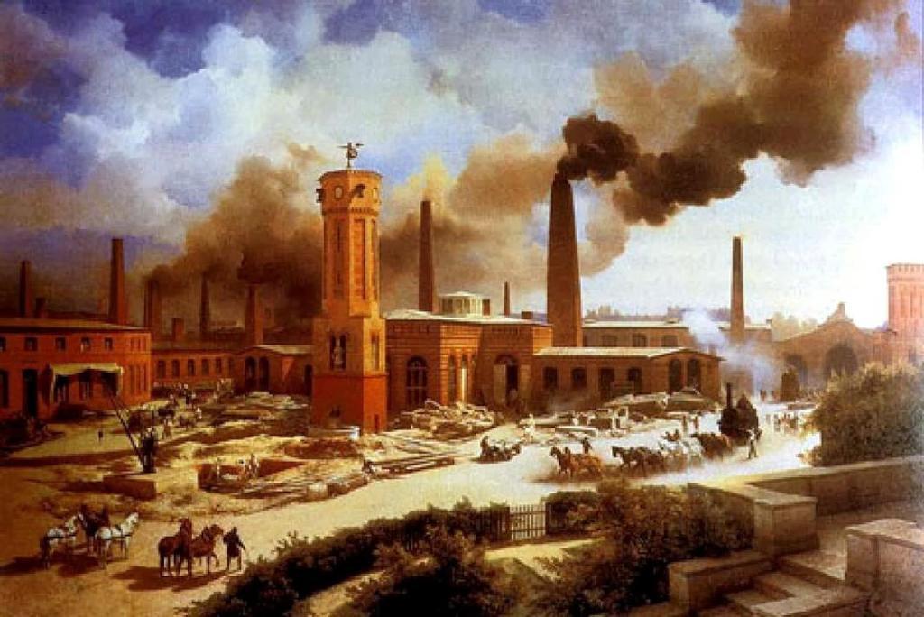 Mudanças na qualidade do ar Revolução Industrial (Inglaterra) Séc.