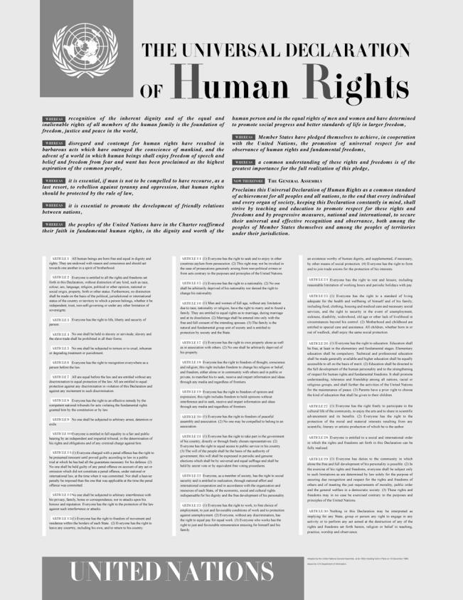 CARTA DAS NAÇÕES UNIDAS A Carta da nova organização das Nações Unidas entrou em efeito no dia 24 de outubro de 1945, uma data que é comemorada todos os anos
