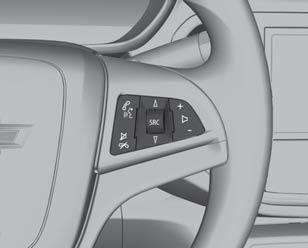 Controles da direção O sistema conforto e conveniência pode ser usado pelos controles do volante.. [+/-] Botões de Volume Pressione o botão + para aumentar o volume.