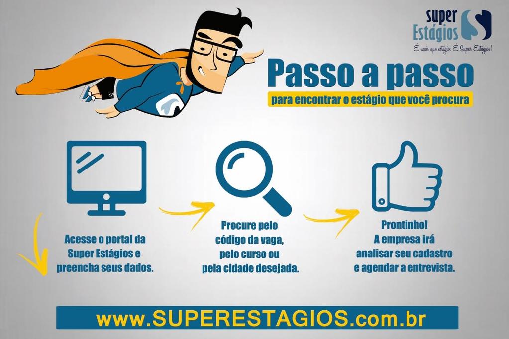 Vaga de estágio na Pronta Entrega Conveniência Publicado em 17 de Outubro de 2018 Estágio em Atendimento/Administrativo Requisitos: Estar cursando Administração ou Gestão Comercial ou Gestão