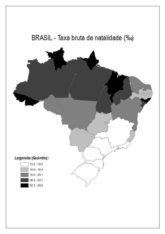 Mapas Dimensão do fenômeno: Área Nível de Medida: