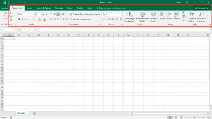 01 Informações sobre a interface Aprender a trabalhar com o Excel pode ser o divisor de águas em ser aprovado para uma vaga onde trabalhar com essa ferramenta é um item obrigatório.